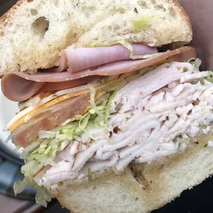 That's a BIG sandwich with lots of meat