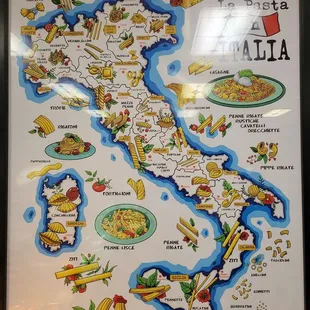 a map of italy
