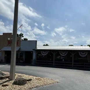 Outside of restaurant