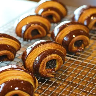 Brownie croissant