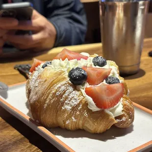 Fruit Cream Croissant