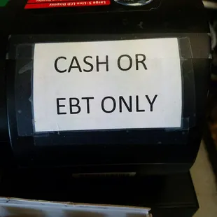 We do not take credit or debit cards. Please remember to bring cash or your ebt card. We have $1 minimum for our ebt sales.