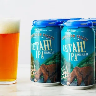 Anderson Valley Brewing Co, Eetah IPA, 6 Pack Cans