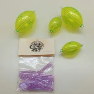 Tough Bubbles (butyrate plastic - also available in red) + Campania Anjeri 3.25&quot; strips