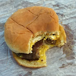 breakfast sandwich of champions