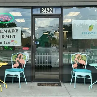 Outside of the store