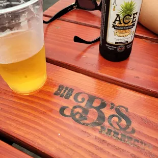 Enjoying the laid back atmosphere at Brian&apos;s