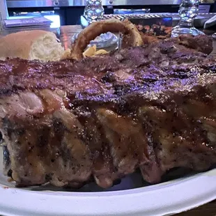 The rib special on Tuesday night... 30% off  Great deal &amp; was