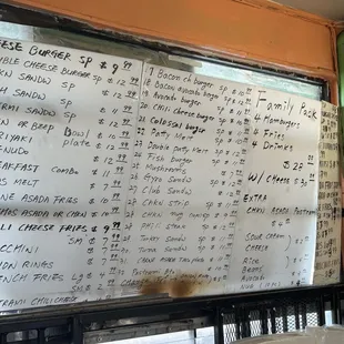 More specials / combos posted inside as of 8/22/24