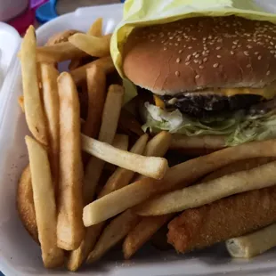 burgers, food, burger