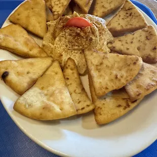 Hummus and Pita Chips