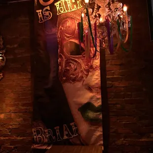 The decorations are amazing here