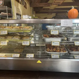 the smaller bakery case
