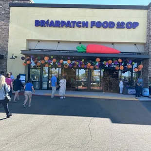 An hour after Grand Opening, and the happy people are still coming. For good reason!