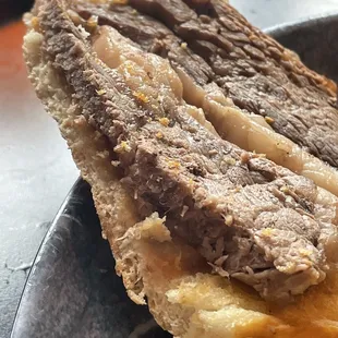 Prime rib sandwich. Was ordered medium rare. Hate to see what medium would have been