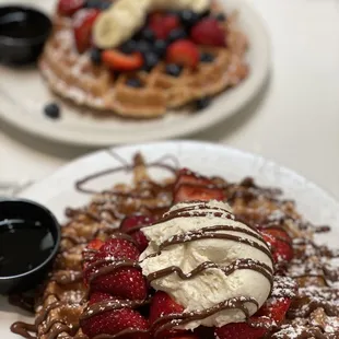 Nutella Waffle $16.95