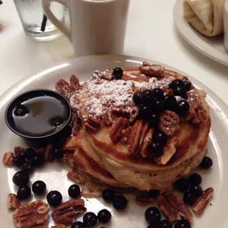 Granola Wheat and Fiber Pancakes