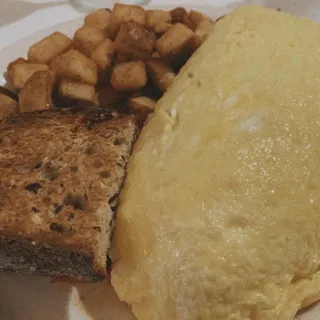 Bacon and Mushroom Omelette