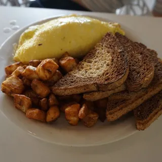 Crimini Mushroom Omelette