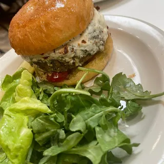 8 oz. Point Reyes Bleu Cheese and Bacon Jam Burger Lunch