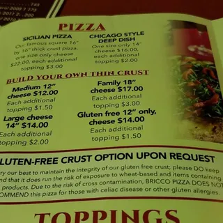 Build Your Own Pizza