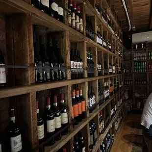 Wine wall