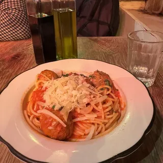 Spaghetti e Polpette