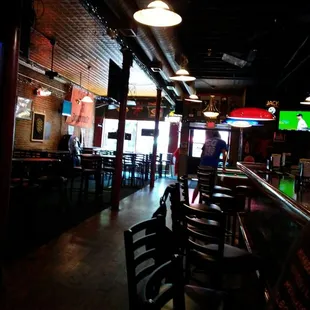 Right downtown and amazingly friendly dive bar.