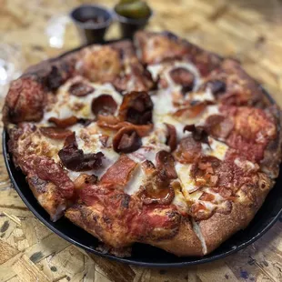 Mary jane pizza with out the tots
