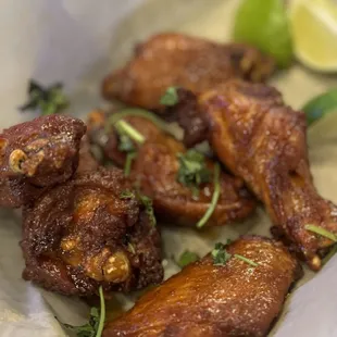 Tequila lime wings