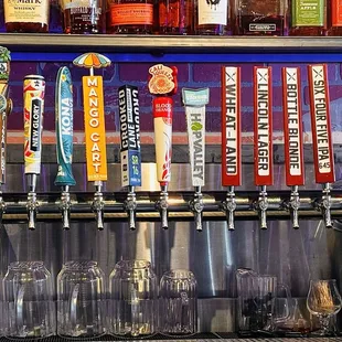 Locally named on tap