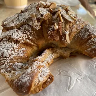 Almond croissant - Pastry and filling were dry.  Maybe One Day-Old.