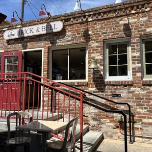 Front door to the cafe