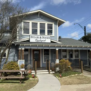 Outside view of restaurant