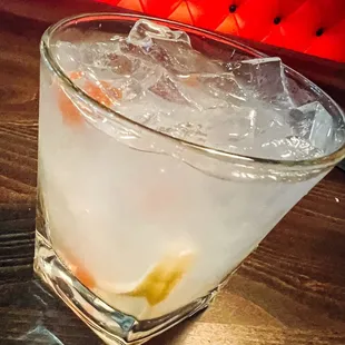 Rhubarbs and Ginger Gin Fiz