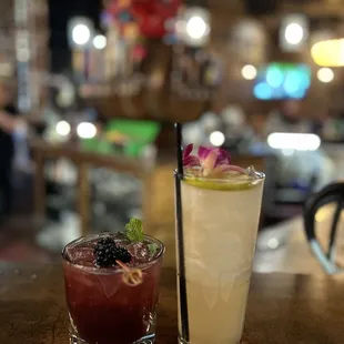 The drinks
