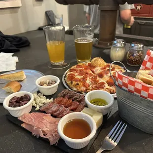 Charcuterie and Pizza!