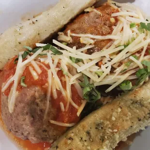 Mom! The meatballs!!