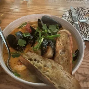 Seafood Bouillabaisse