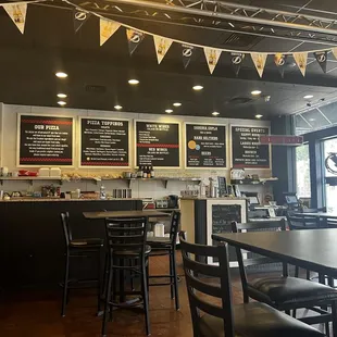 Ordering and dining area