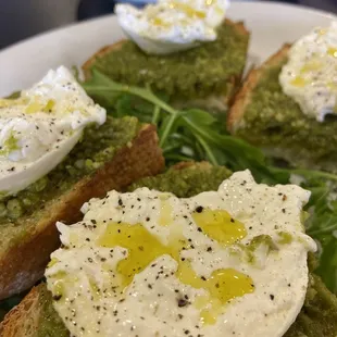 Burrata Toast | Brick City Eatery | January 2023 | Lutz FL