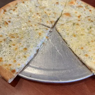 Blanco pizza