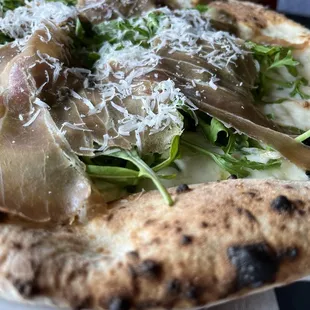 Prosciutto and Arugula Pizza