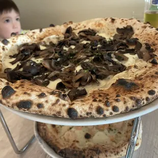 Mushroom Pizza