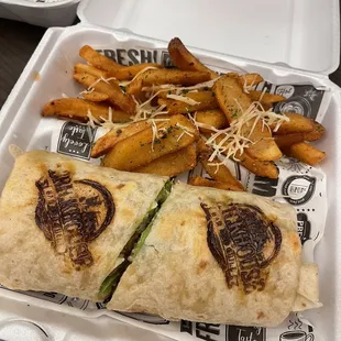 Crispy Chicken Wrap