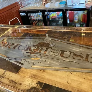 Bar area