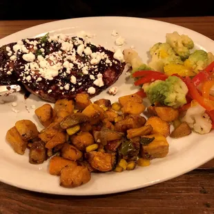 Blueberry-Chipotle Chicken