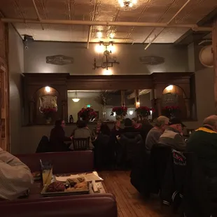 This mirror was behind the old Main Exchange bar.