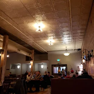 Look at the beautiful ceilings in this place!