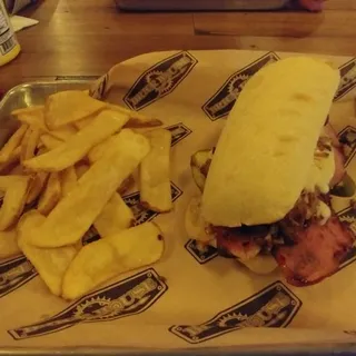 Smoked Pork Cubano Sandwich